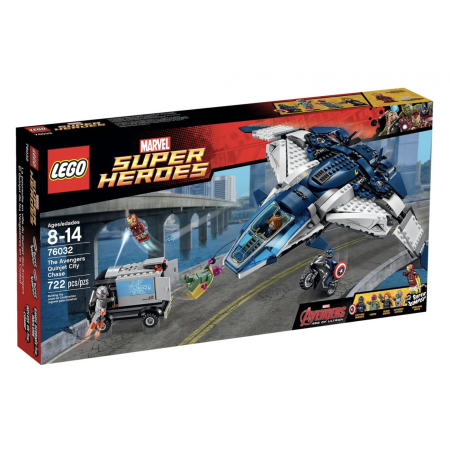 LEGO Super Heroes 76032 Pościg Avengersów w Quinjecie Marvel